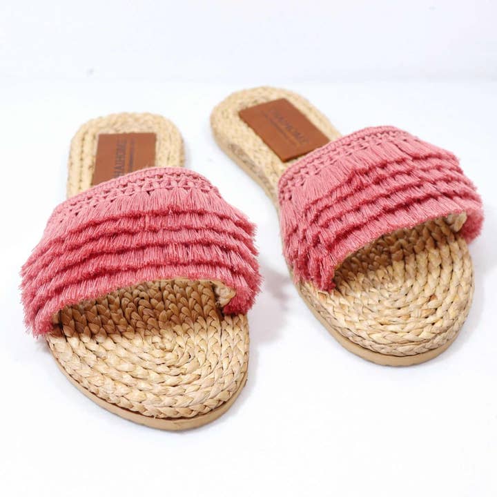 CHA WIT - Straw Shoe for wholesale by Thaihomeshop