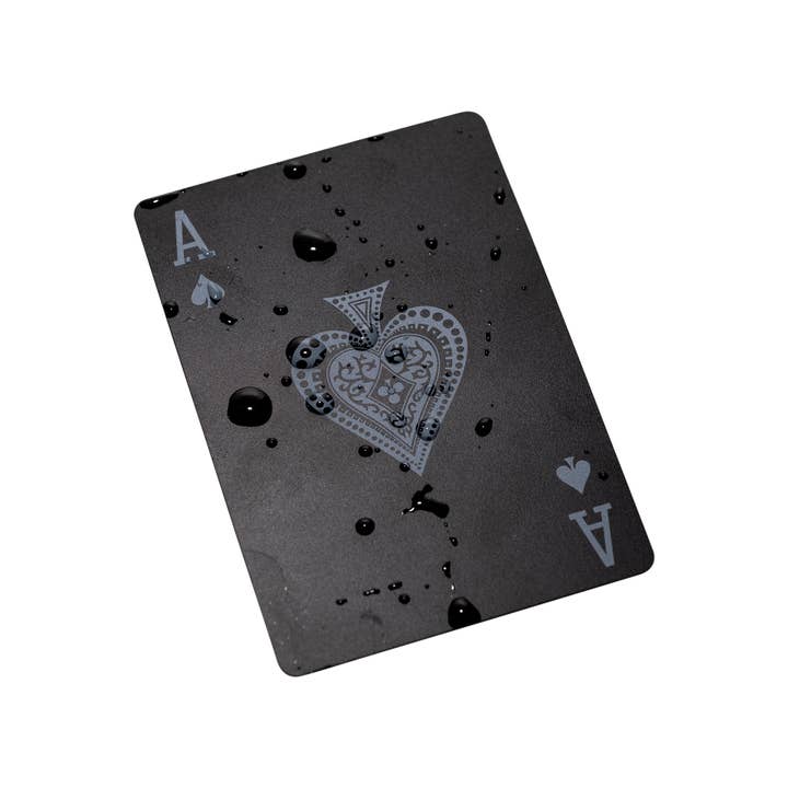 Mad Man - Wholesale Playing Cards - Men's Black Edition Waterproof Card Deck1