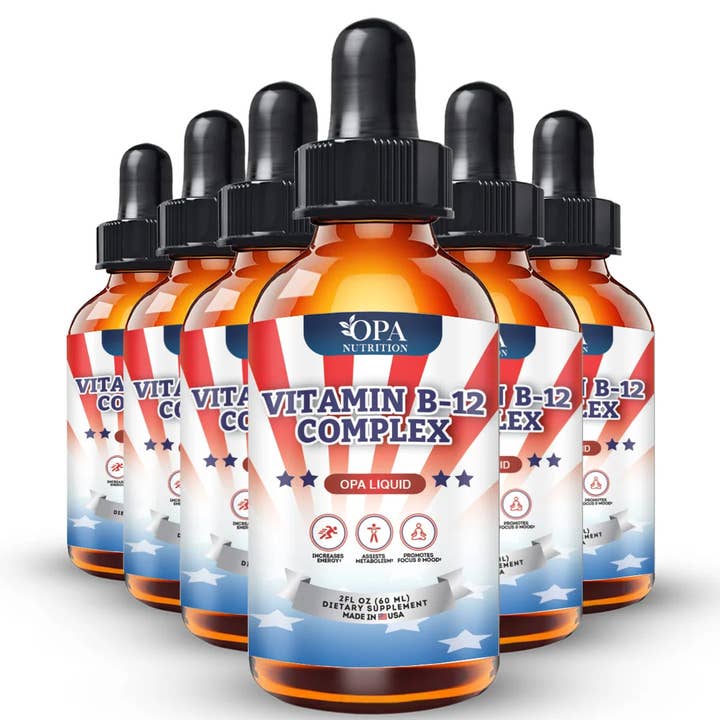 OPA Nutrition – wholesale Oral supplement/vitamin – Vitamin B12 1200 mcg Drops for Mood and Cognitive Support