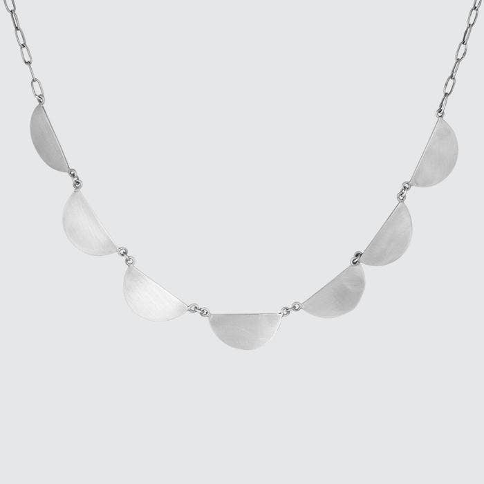 Scalloped Chain Necklace for wholesale by Jane Diaz NY