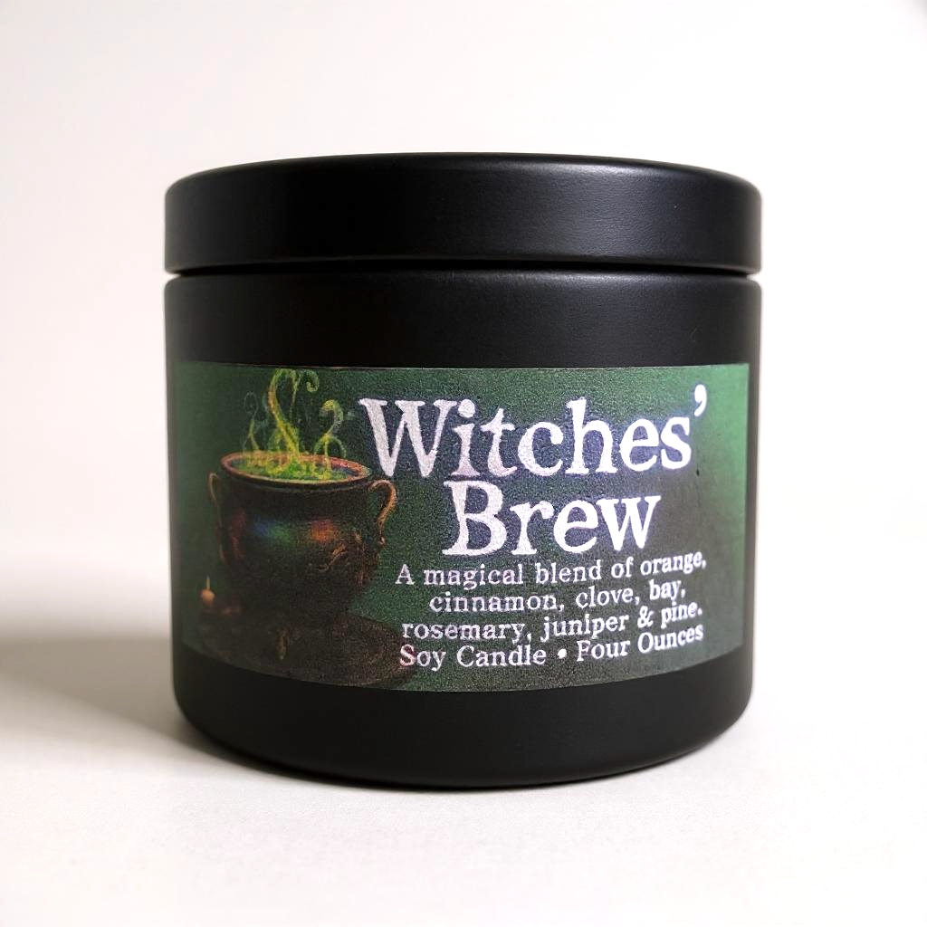 Raven’s Hearth - Wholesale Jar/Filled Candle - Witches’ Brew Candle | Cinnamon, Orange & Clove | Vegan5