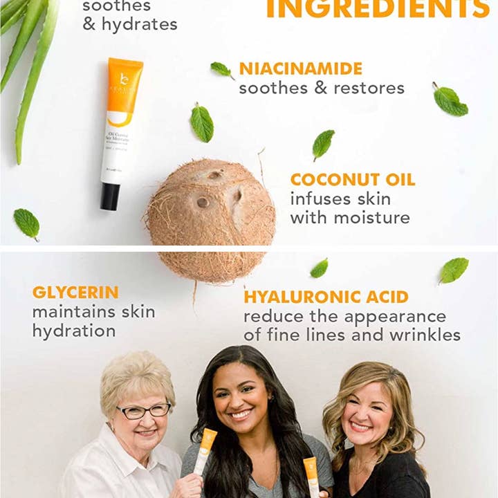 Beauty By Earth - Wholesale Facial Moisturizer - Oil Control Face Moisturizer 1oz