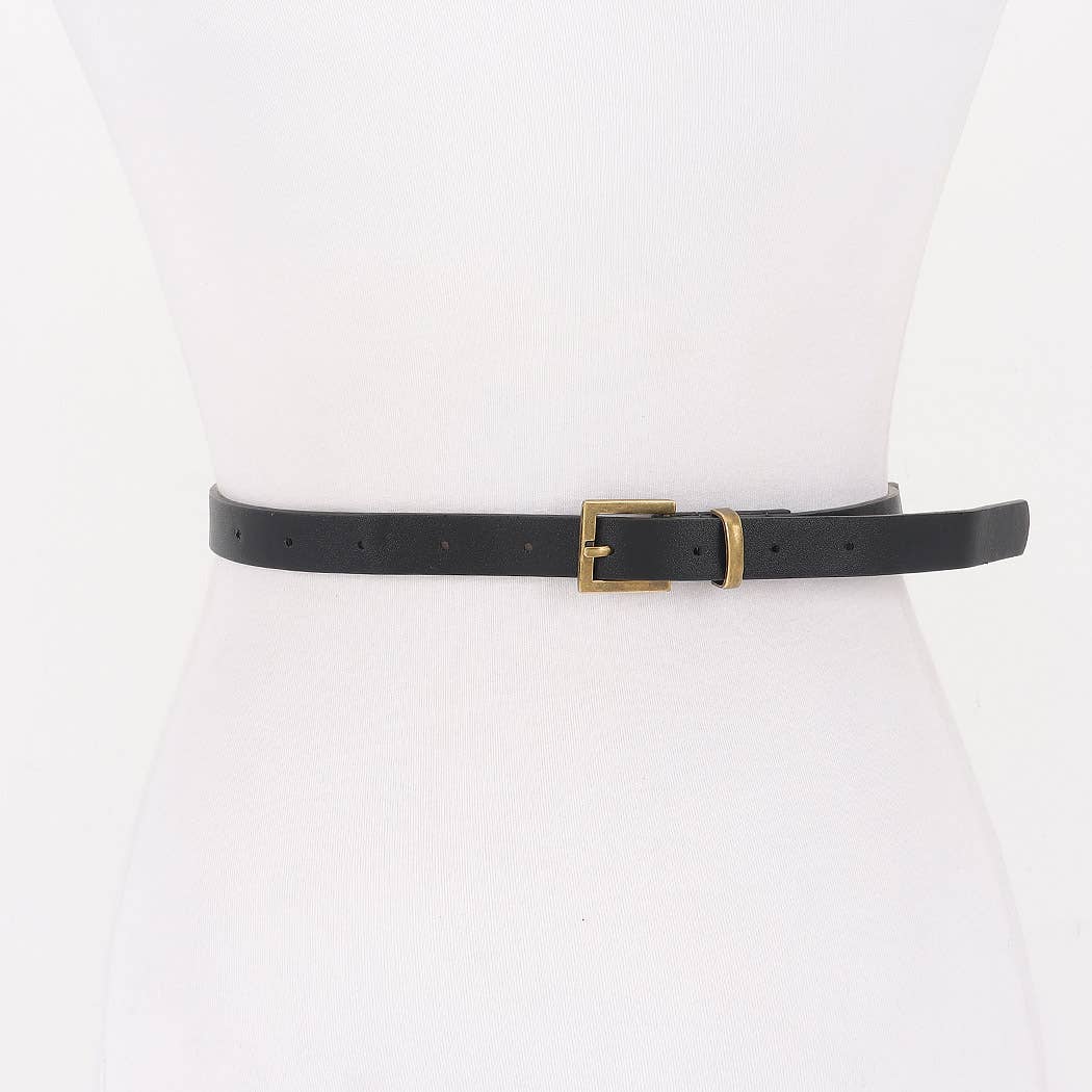 3AM BY H&D ACCESSORIES - Wholesale Belt - Women's - Faux Leather Multi Metal Belt2