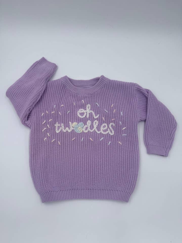 Pretty Little Stitch - Venta al por mayor Jersey de punto - Niños - Suéteres gruesos bordados a mano23