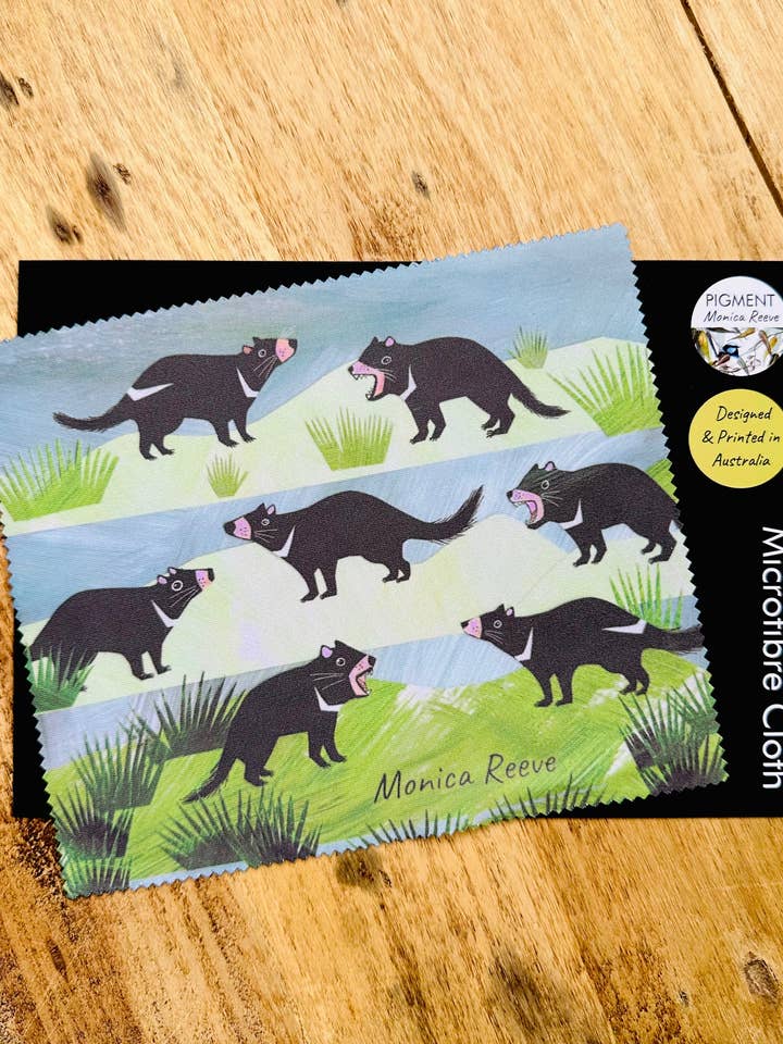 Device Cloth - Tasmanian Devil for wholesale by PIGMENT MONICA REEVE
