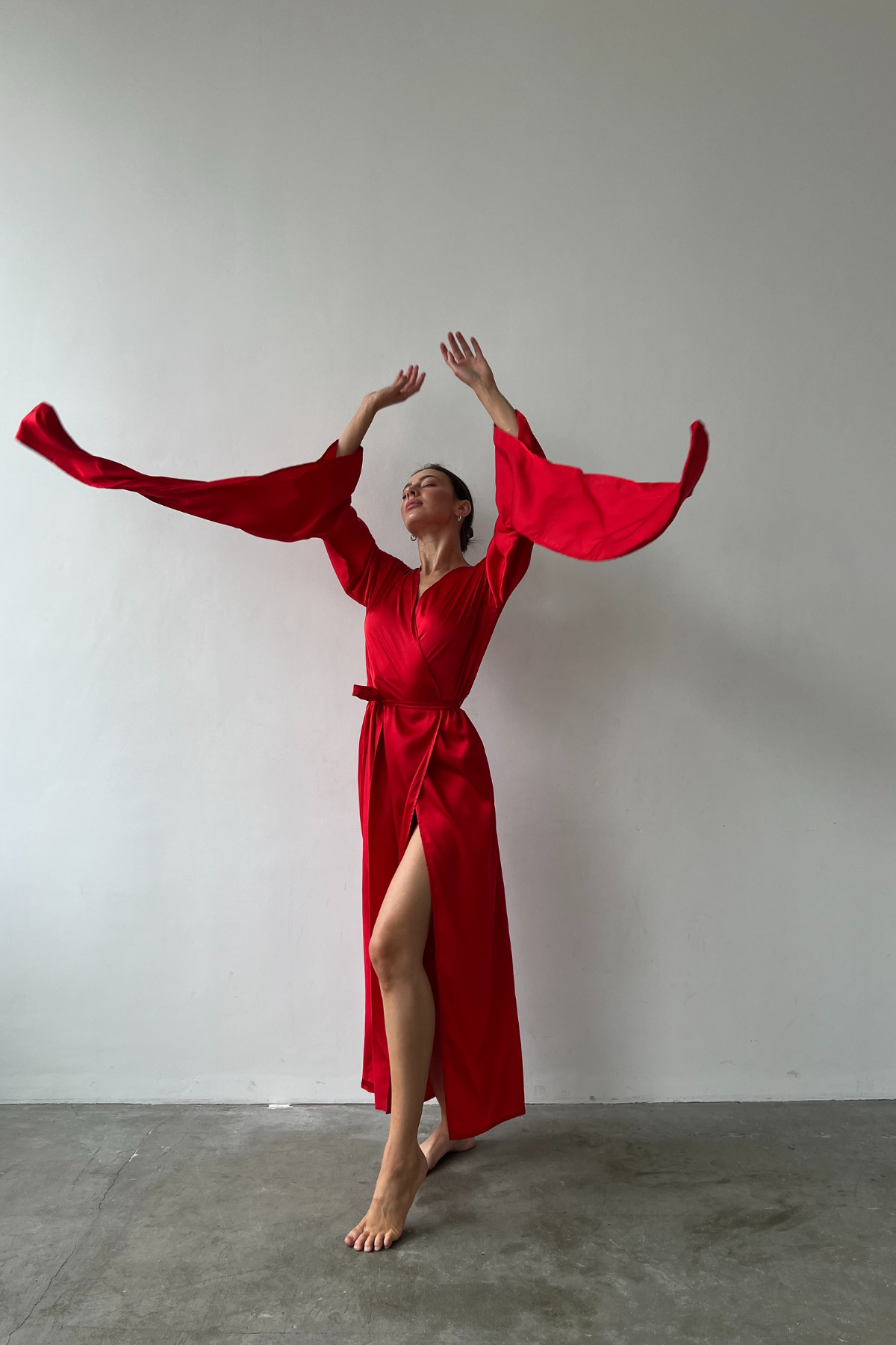 Angie's Showroom - Wholesale Robe - Women's - Flames Kimono Robe1