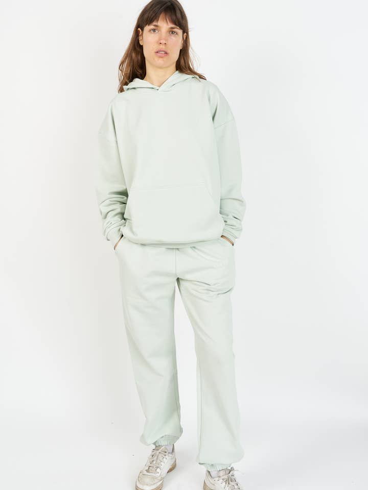 Hoodie- Sage Green for wholesale by House Babylon