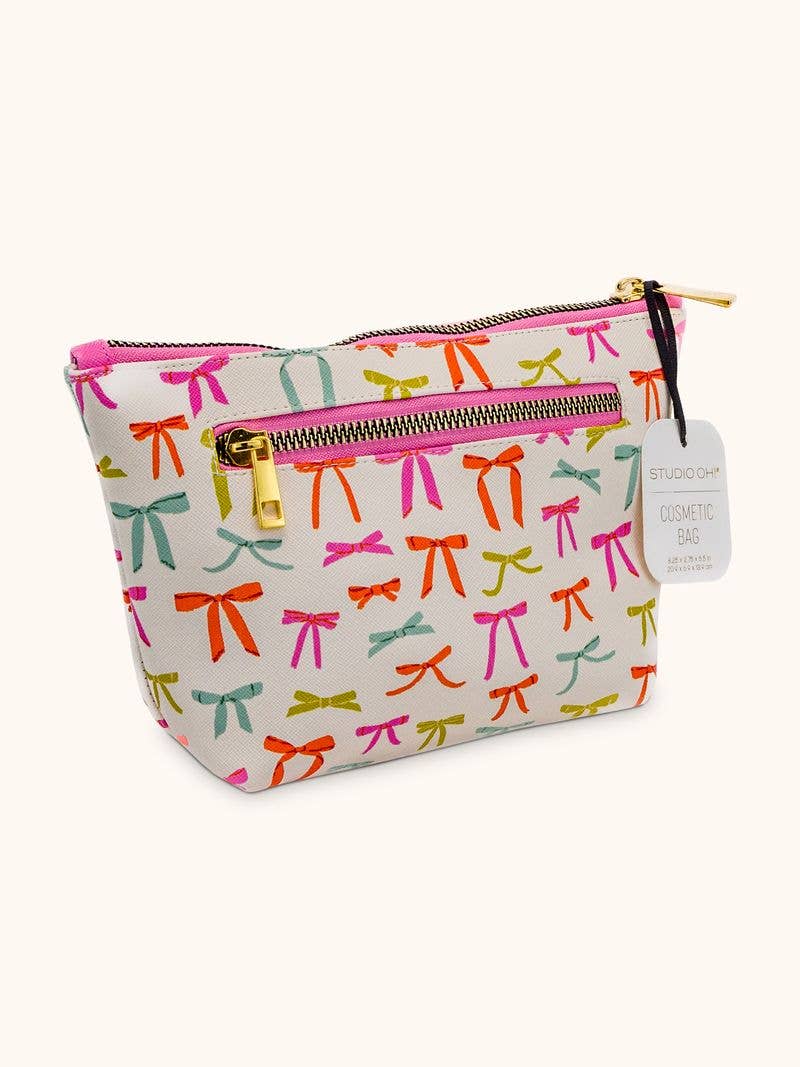 Studio Oh! - Wholesale Makeup/Cosmetic Bag - Put a Bow on It Clutch Cosmetic Pouch3