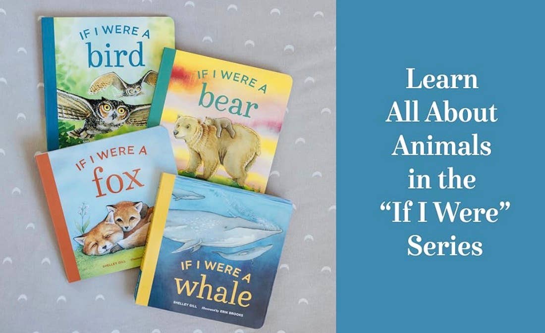 Blue Star Press - Wholesale Baby & Toddler Book (0-2) - If I Were a Whale: A Board Book for Toddlers Ages 1-34