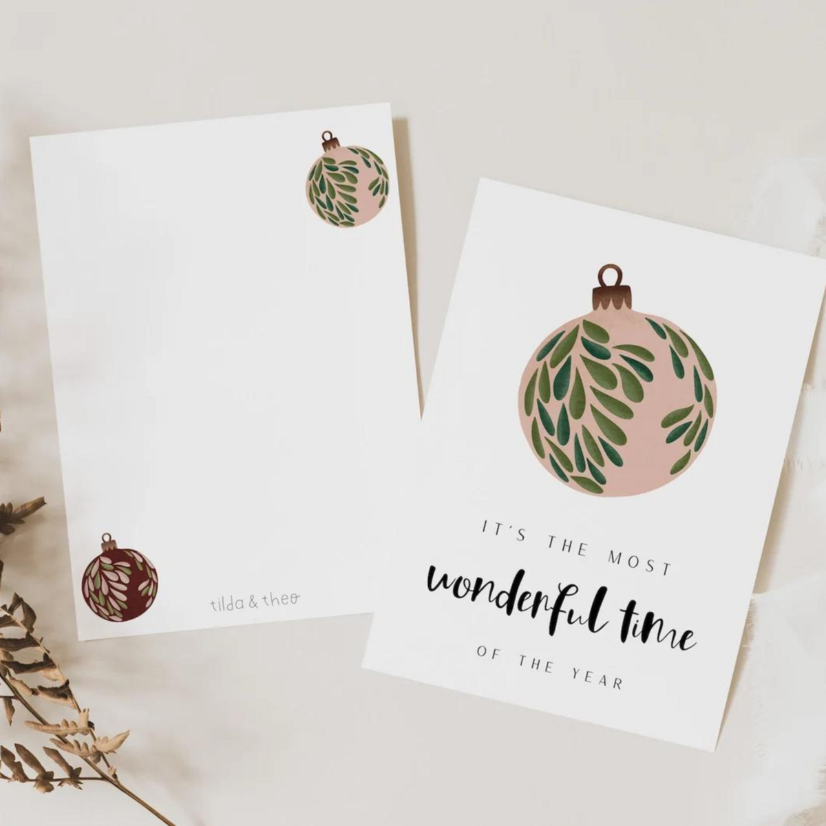 Tilda&Theo - Wholesale Christmas card - Christmas card - Christmas ornament1