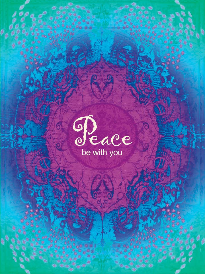 Tarjeta de Felicitación - Paz para venta al por mayor de Soulebrate