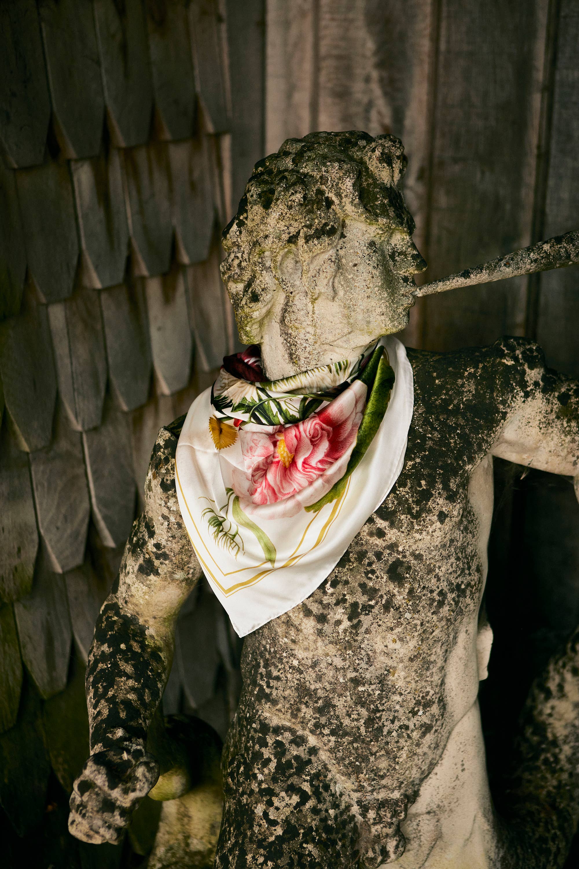 Koustrupco - Wholesale Scarf - Women's - A Flowergarden Silk scarf 90x904