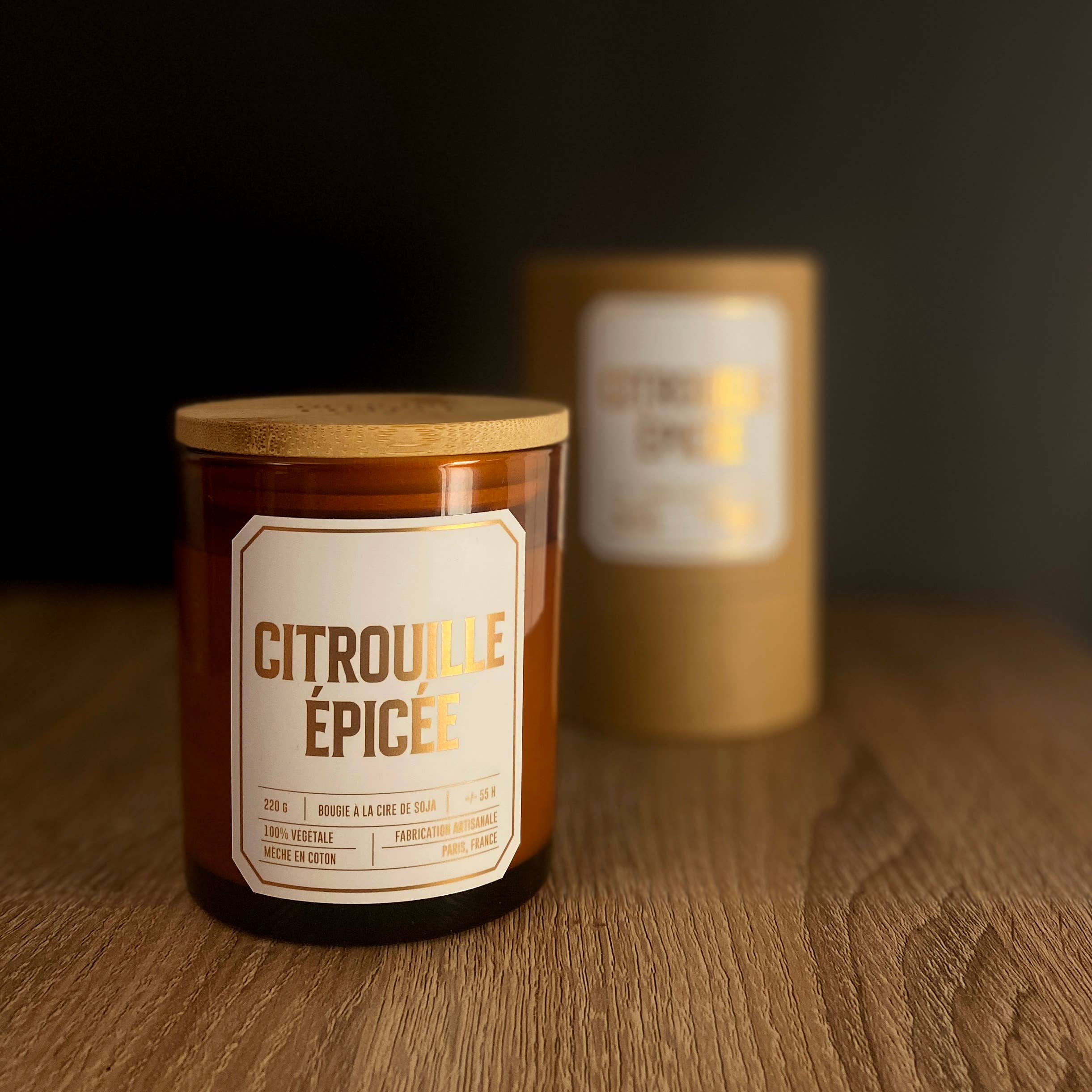 Officine Lutèce - Wholesale Jar/Filled Candle - Spiced Pumpkin Scented Candle - 220g1