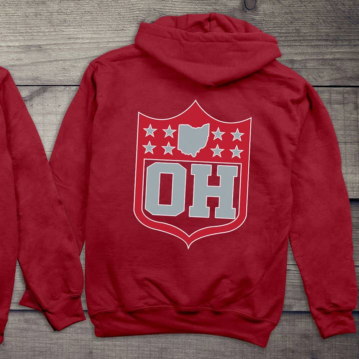 Ohio Shield Hoodie för wholesale av Artopia