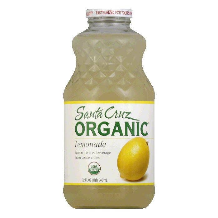 KeHE Distributors, LLC - Wholesale Cocktail Mix/Syrup - Santa Cruz Organic Lemonade Juice, 32 OZ