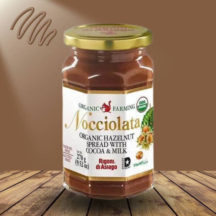 Casacella Foods - Wholesale Nut Butter - Rigoni di Asiago Nocciolata with milk Hazelnut Spread 1
