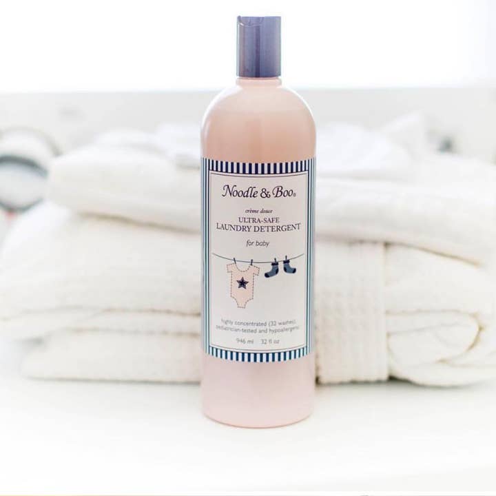 Noodle & Boo - Wholesale Liquid Laundry Detergent - Ultra-Safe Baby Laundry Detergent, Crème Douce, 32 oz2