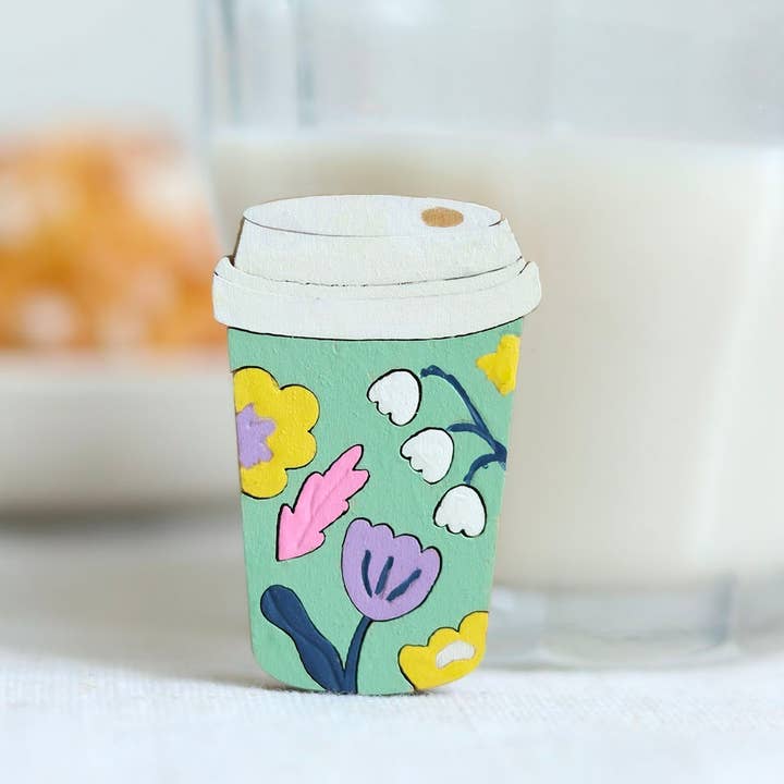 La Petite Épicerie – wholesale DIY-pysselkit – DIY SMYCKESATS - Mina träbroscher att måla