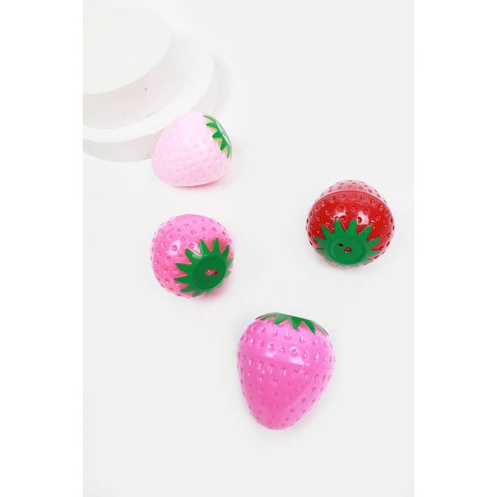 MIX COLOR 24-Pcs Strawberry Lip Balm Set for wholesale on Faire