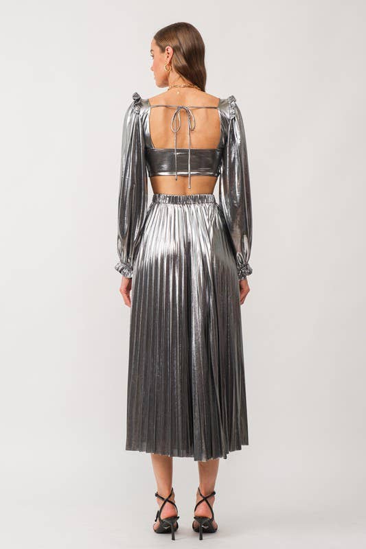 Alessandra Silver Blouse for wholesale on Faire2