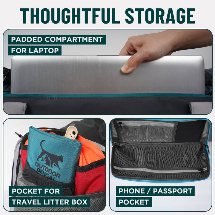 Outdoor Bengal - Wholesale Pet Carrier - Cat/Dog - ZEPPELIN™ Airline-Approved Cat Carrier4