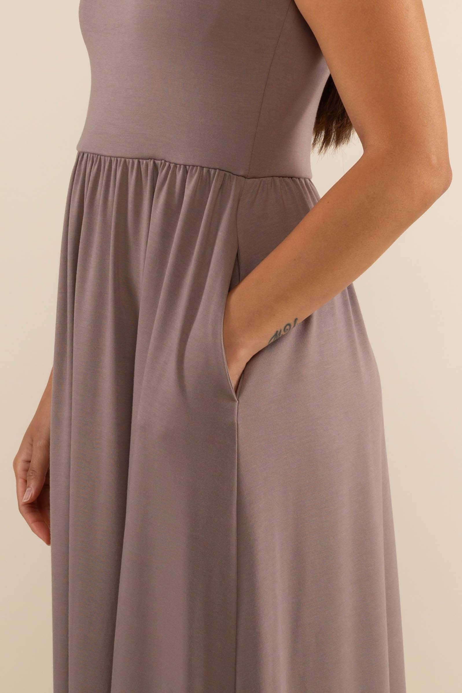 NLT - Wholesale Dress - Women's - Lake 3/4 Sleeve Swing Dress10