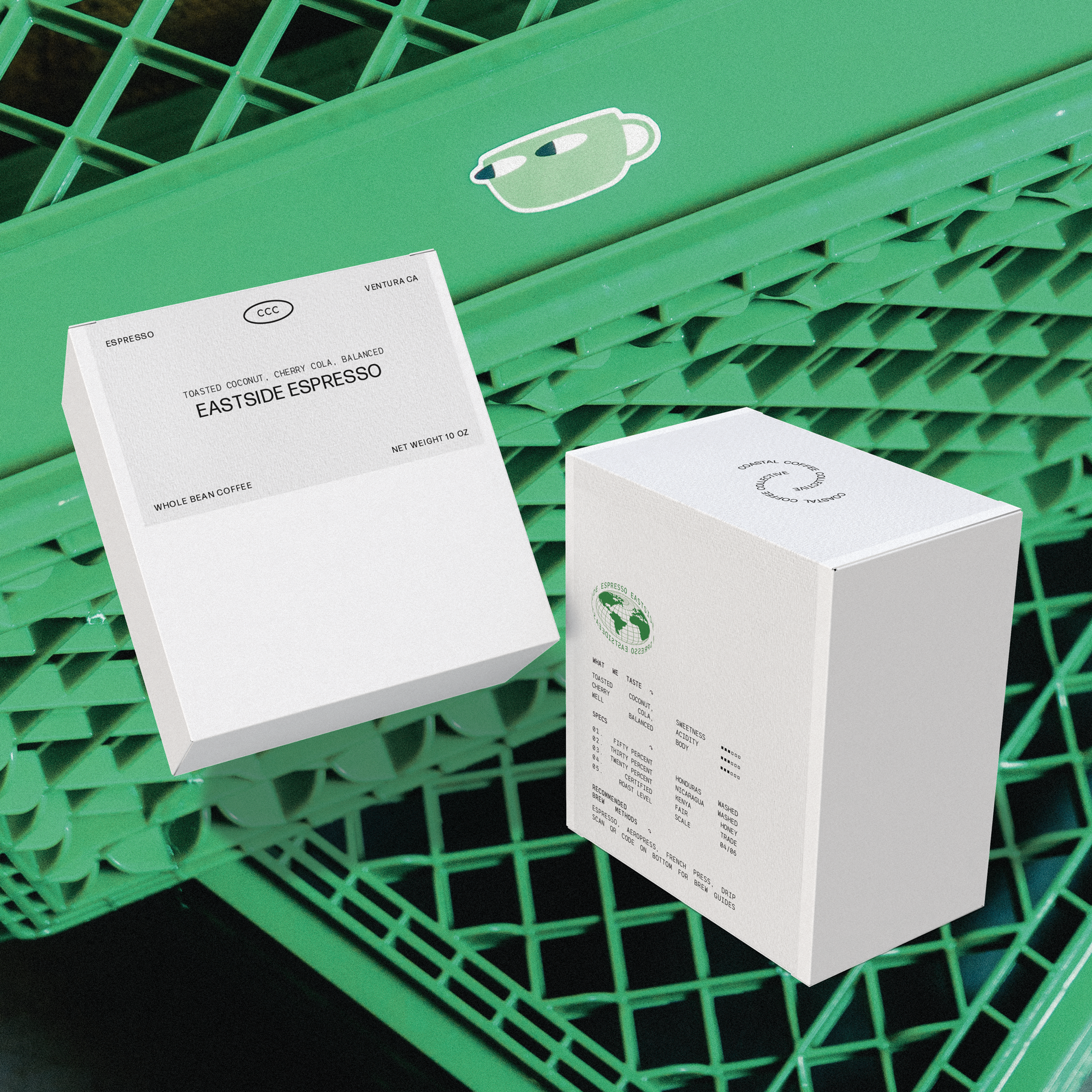 Coastal Coffee Collective – Grãos de café por atacado – Eastside Espresso café em grãos inteiros4
