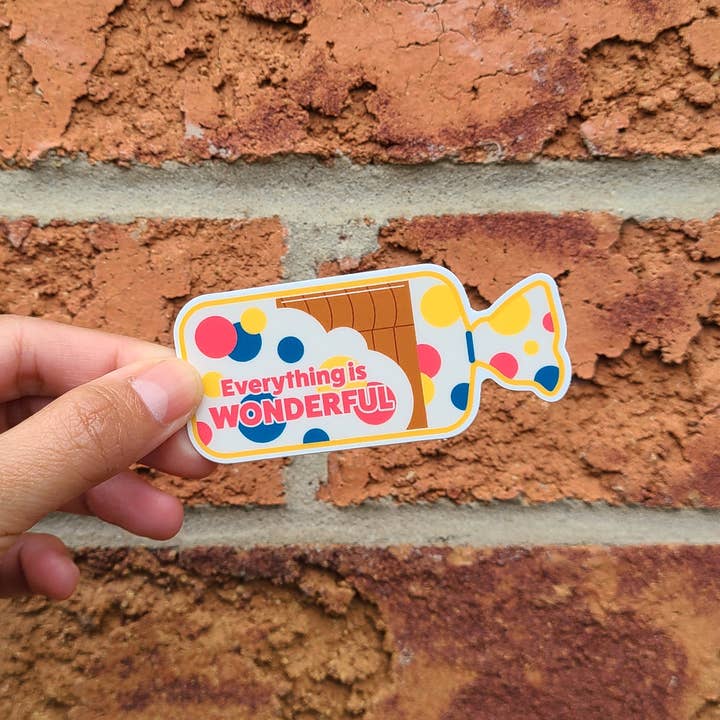 Alles is geweldig Sticker voor wholesale door Mad Love Creative Co.