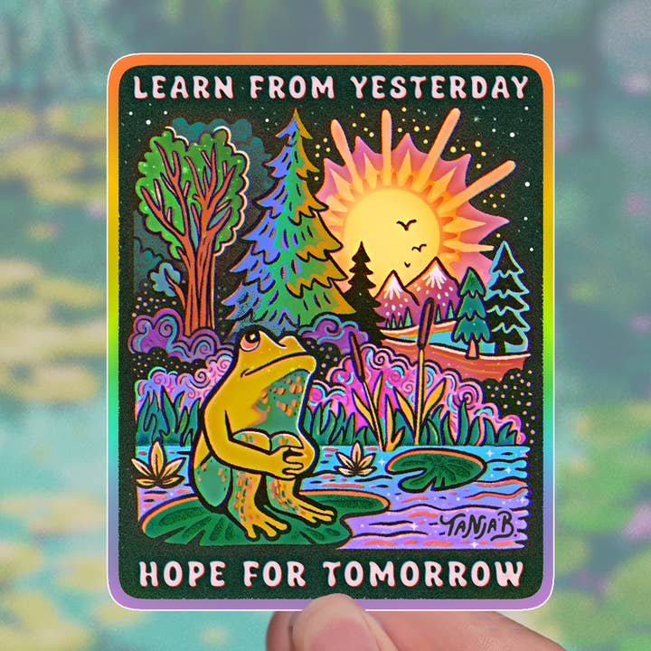 𝐍𝐄𝐔: Hoffnung für Morgen - Aufkleber für den Großhandel von SeeknRevel