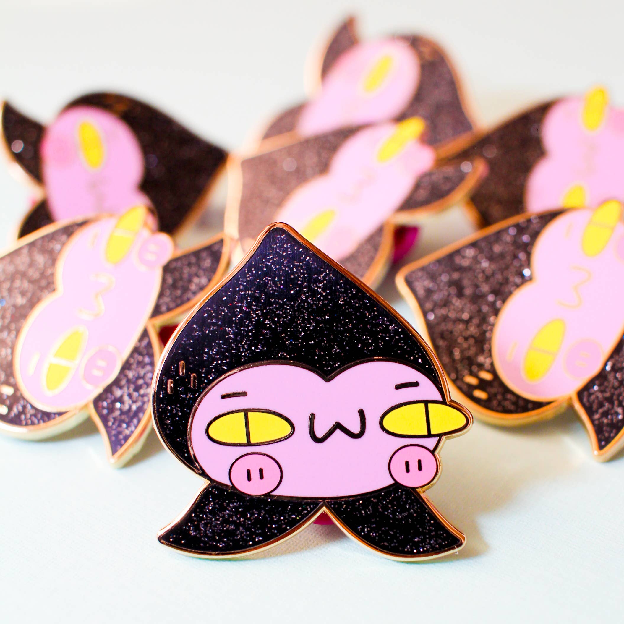 Shark City Slicker - Wholesale Lapel Pin/Button - Vampire (Purple) - Enamel Pin2