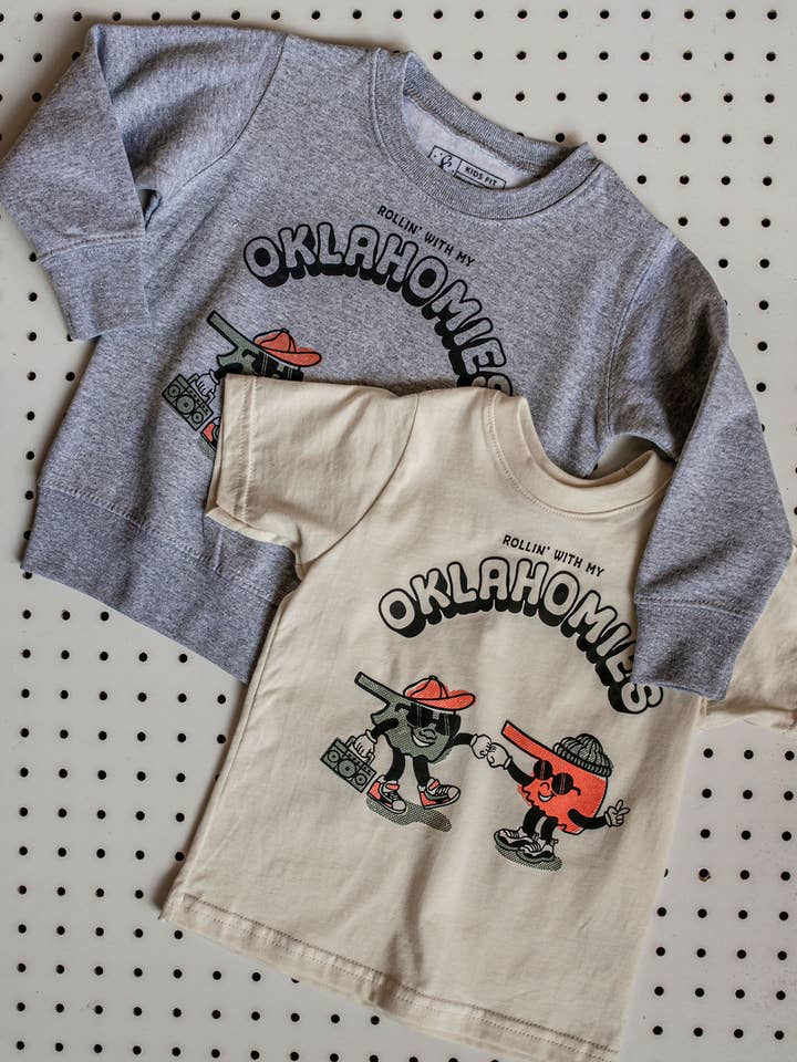 Natürlich Oklahomies Kinder T-Shirt für den Großhandel auf Faire2