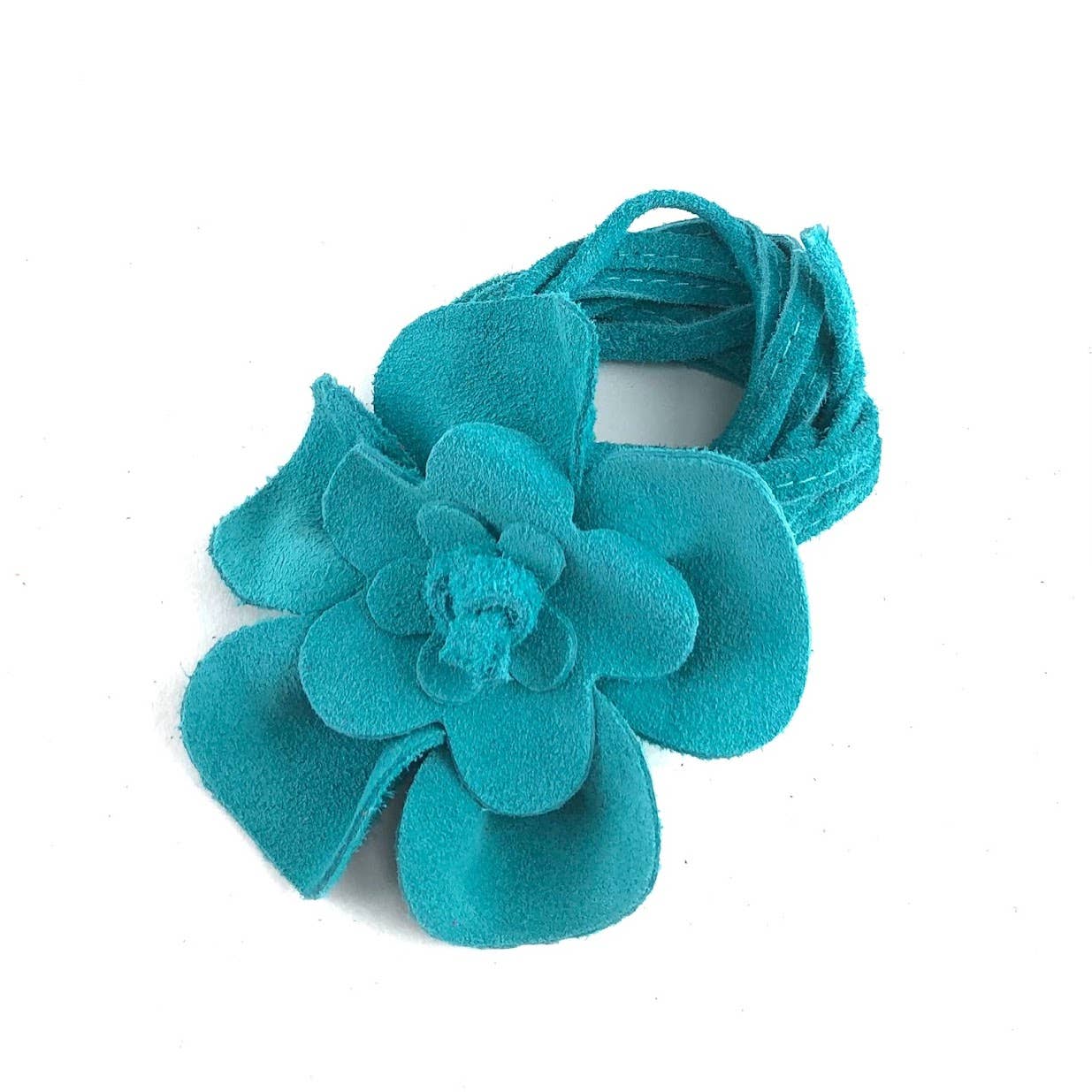 MILANO AMOUR - Wholesale Belt - Women's - BELT FLOWER MEDIUM SUEDE0