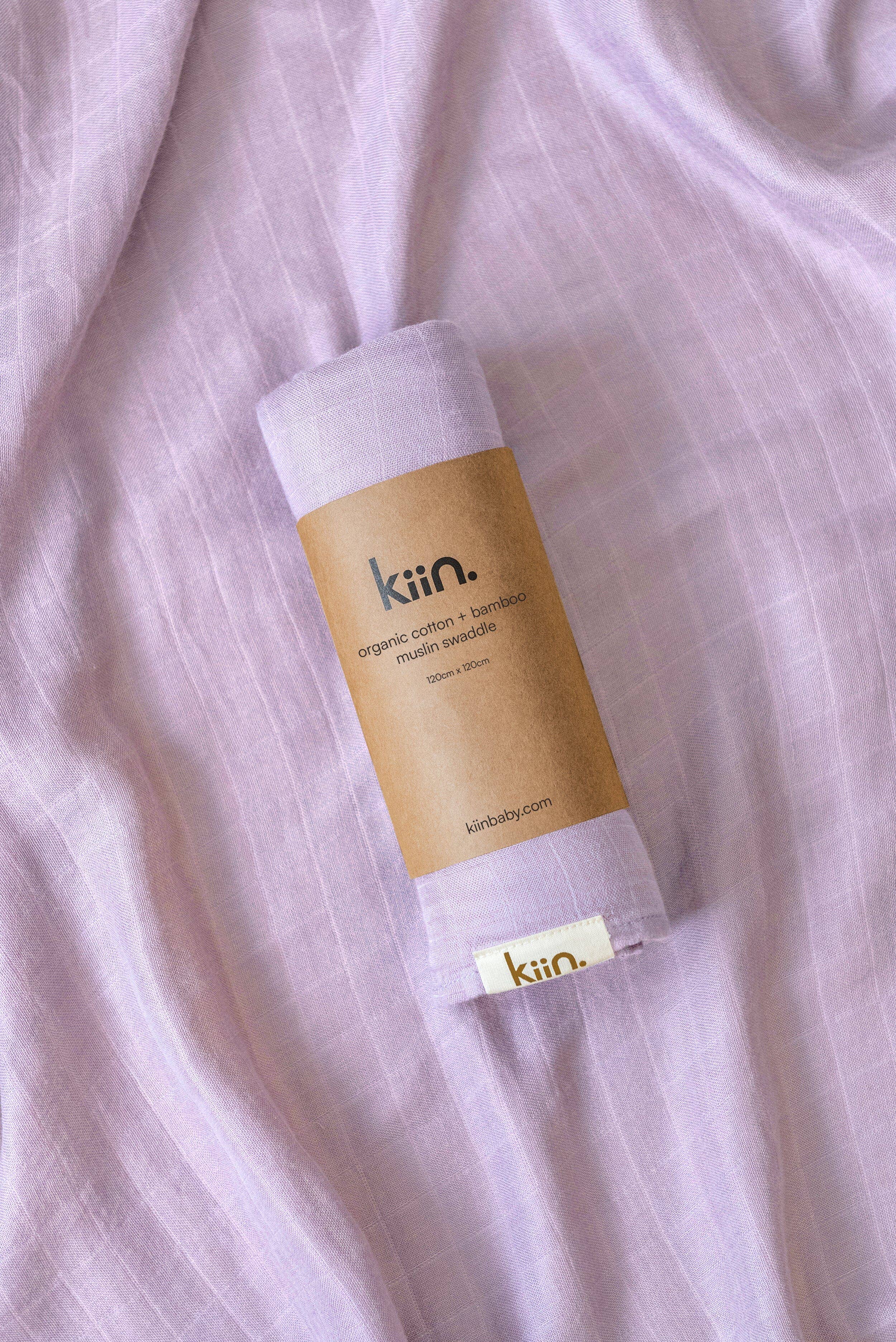 Kiin Baby - Wholesale Swaddle - Baby - Organic Muslin Swaddle6