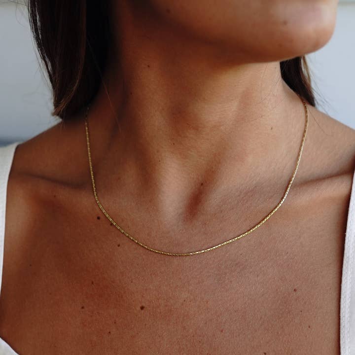 Faya & Co. - Wholesale Link & chain necklace - Yelena Necklace3