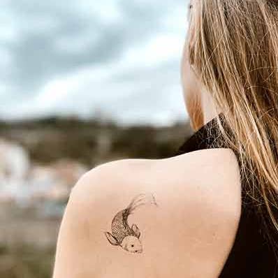 Sioou - Wholesale Temporary Tattoo - Carp1