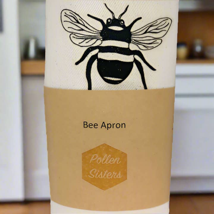 Pollen Sisters - Wholesale Apron - Bee Apron Natural5