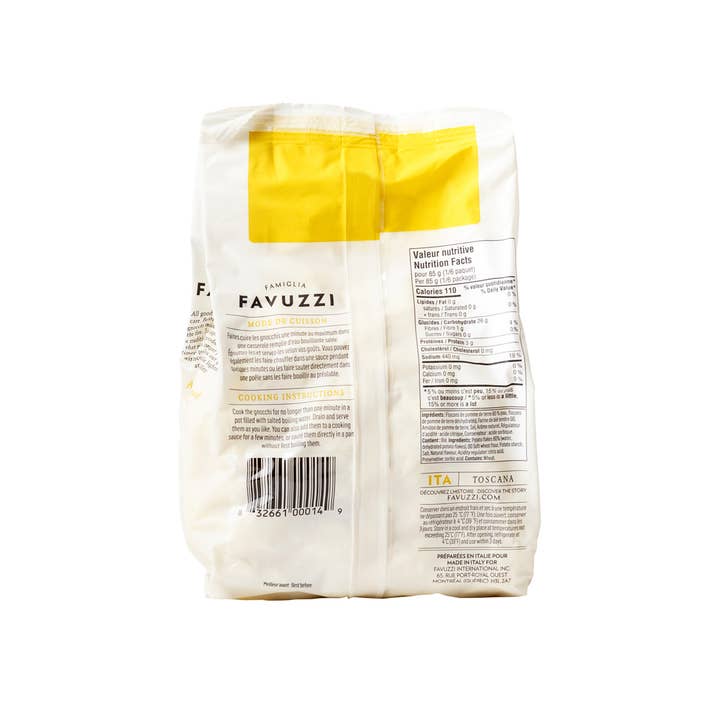 Favuzzi - Wholesale Pasta - Potato Gnocchi