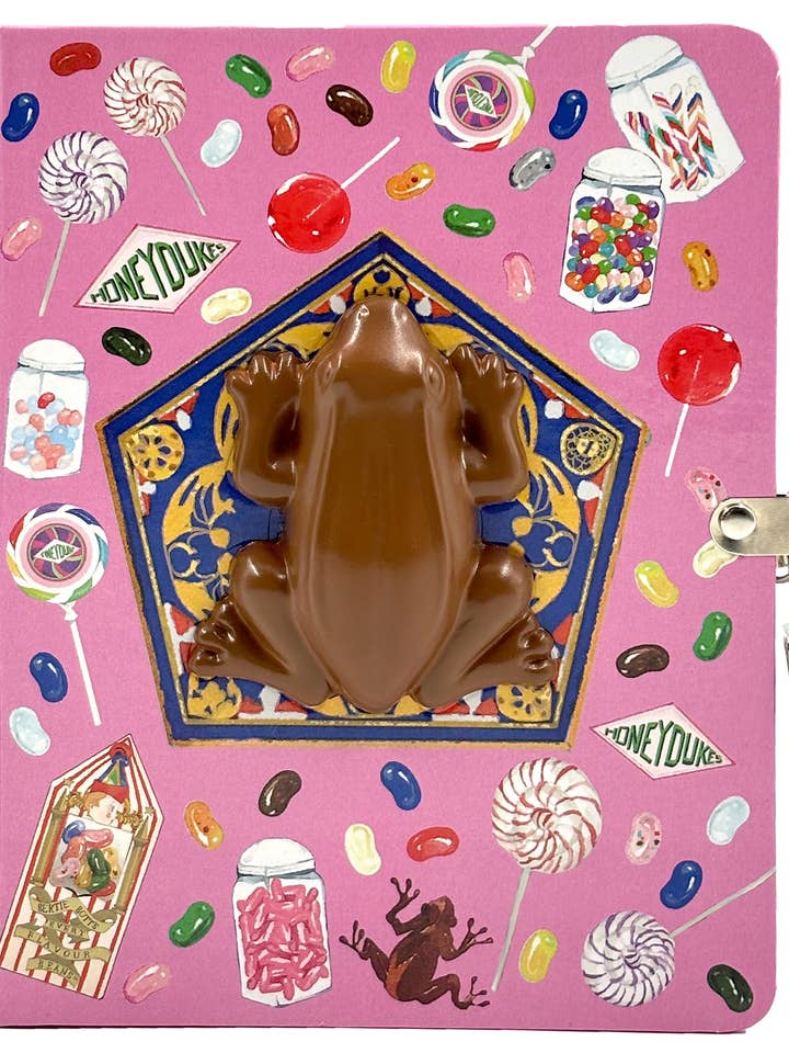 Harry Potter: Diario con Lucchetto e Chiave Squishy Rana di Cioccolato per la vendita all'ingrosso da parte di Insight Editions UK