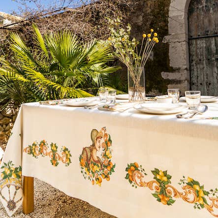 Tablecloths “Medoro” for wholesale by The Napking