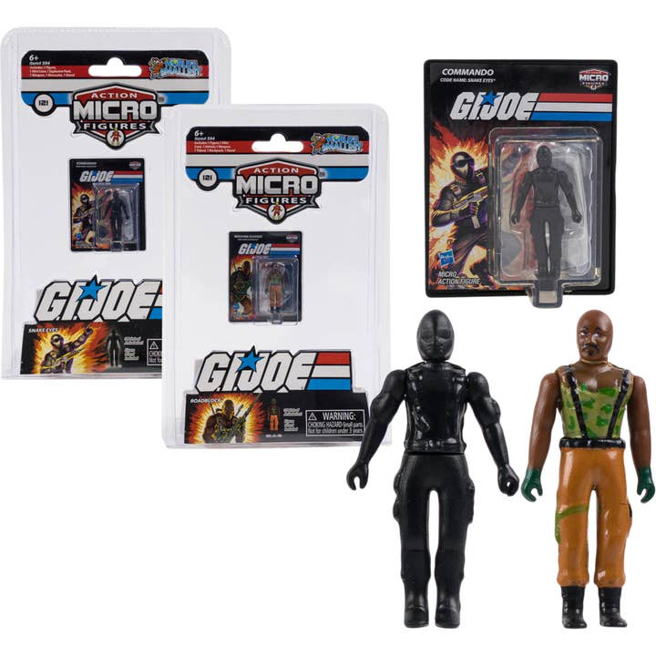 Cow Crack Wholesale - Wholesale Figurine Toy - Kids - World's Smallest G.I. Joe VS Cobra Micro Action Figures Assorted