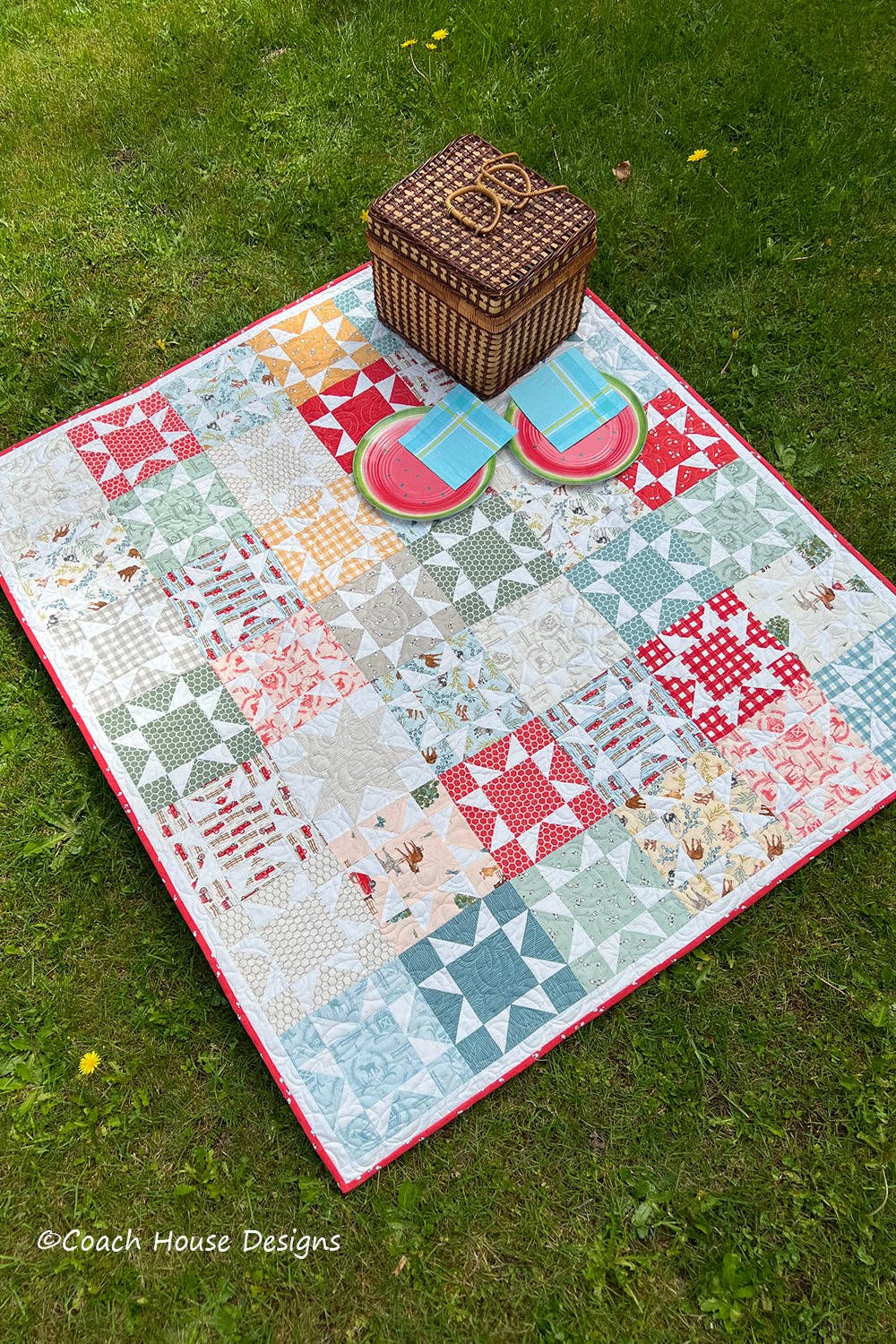 Coach House Designs - Wholesale Quilt - Picnic Quilt Pattern3