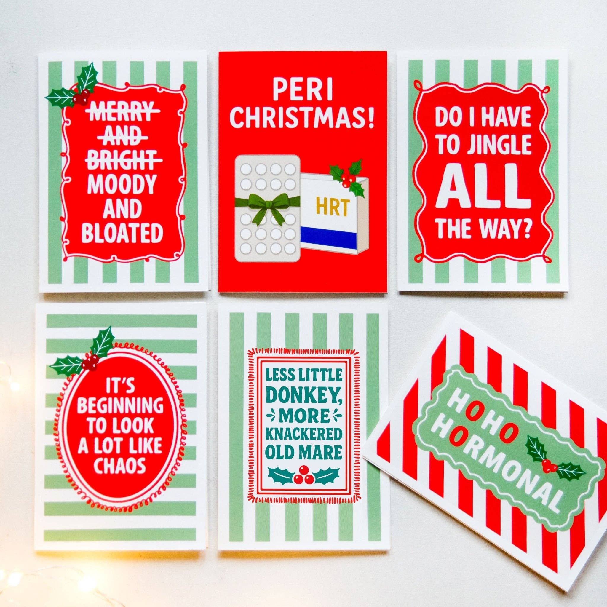 Of Life & Lemons – wholesale Christmas card – Funny Christmas Card Pack For Women1