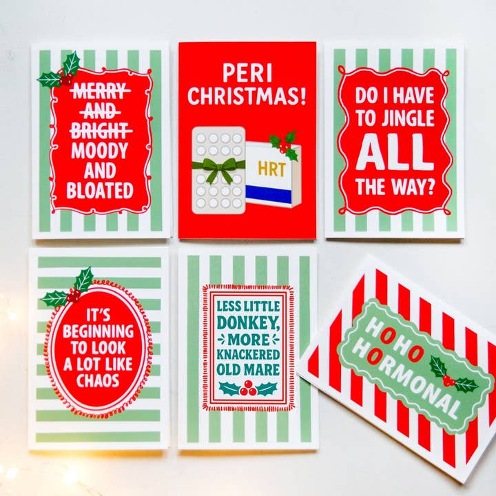 Of Life & Lemons - Wholesale Christmas Card - Funny Christmas Card Pack For Women1