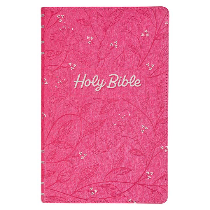 KJV Bible Gift Edition Faux Leather, Pink for wholesale by Christian Art Gifts