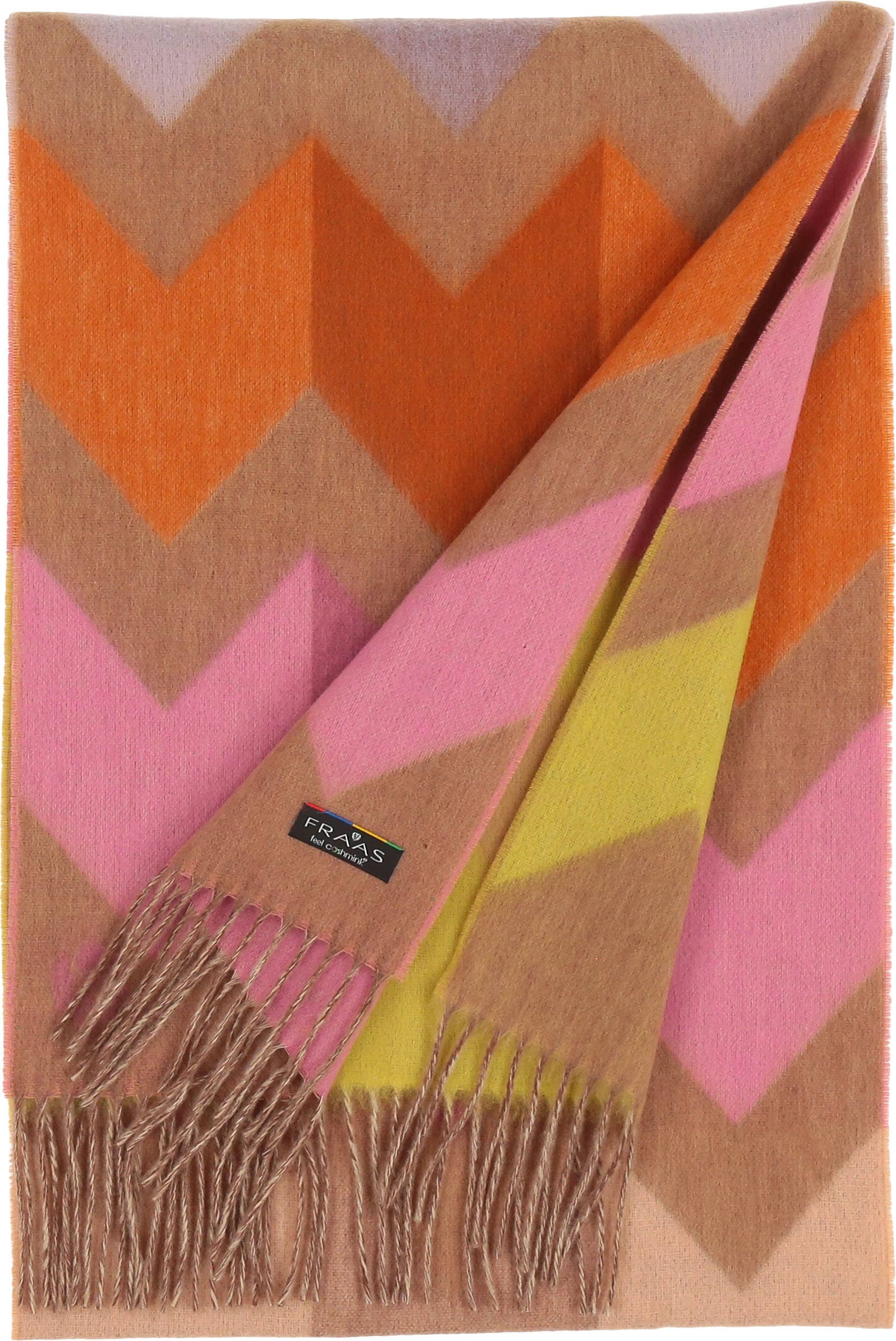 FRAAS - The Scarf Company - Vente Écharpe – femme - Chevron Zig Zag Eco2