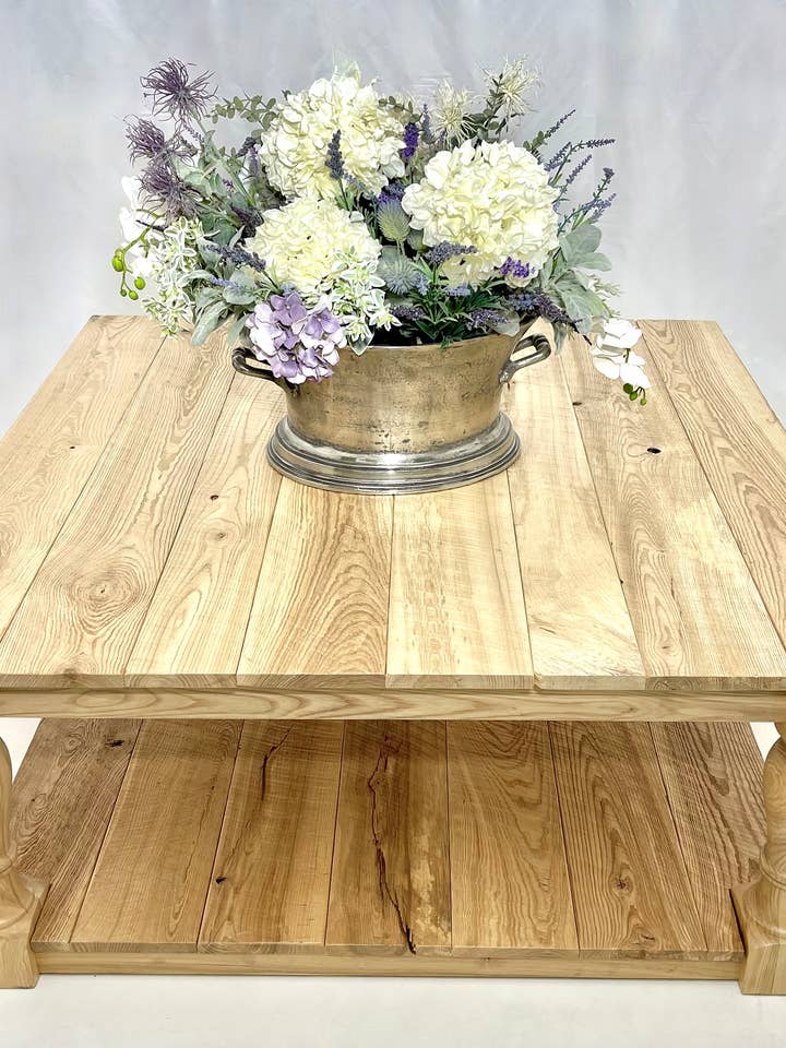 Coffee table,Farmhouse,French cottage table,Harvest,Rustic for wholesale by Oak & Post Furniture