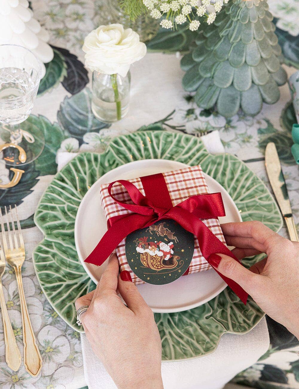 Bespoke Letterpress – Großhandel Band – Geschenke verpacken – Rotes Schimmer-Satinband 30 Meter9