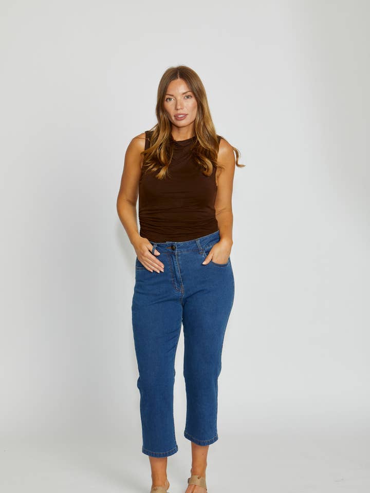 Padham Indigo for wholesale by New London Jeans