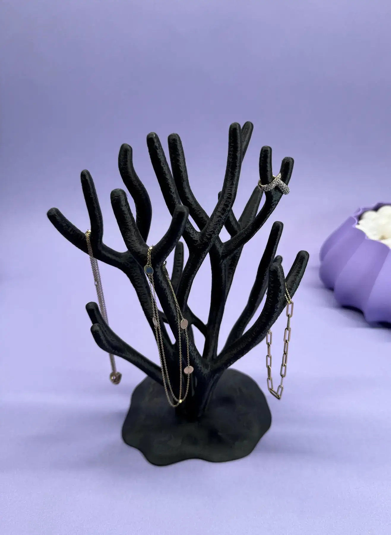 Roomberry - Vendita all'ingrosso Espositori e vetrine per gioielli - Portagioie a forma di corallo per collane, orecchini e elastici per capelli9