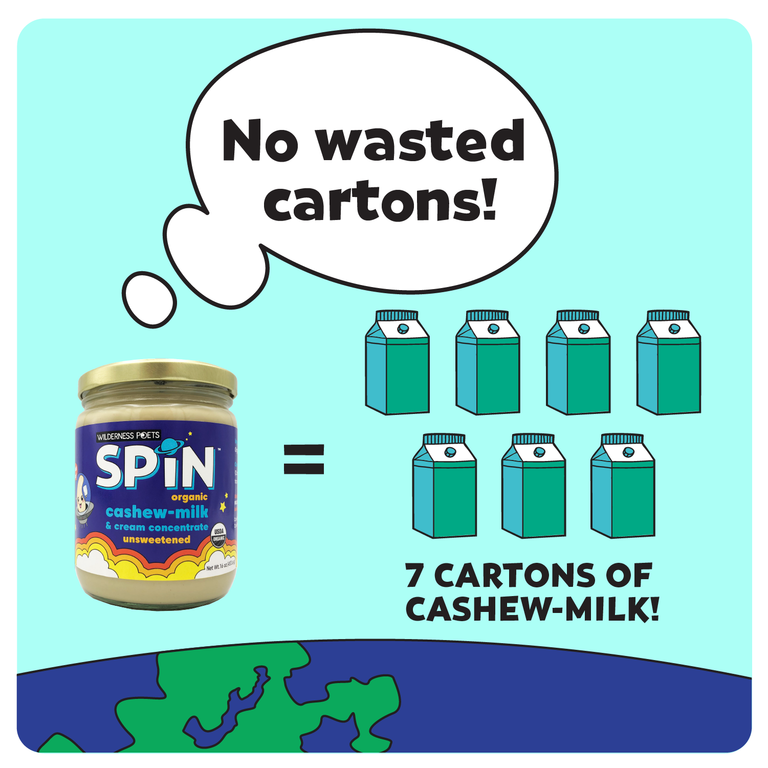 Wilderness Poets - Vente Boisson végétale - SpIN : crème de noix de cajou et concentré de lait biologiques8